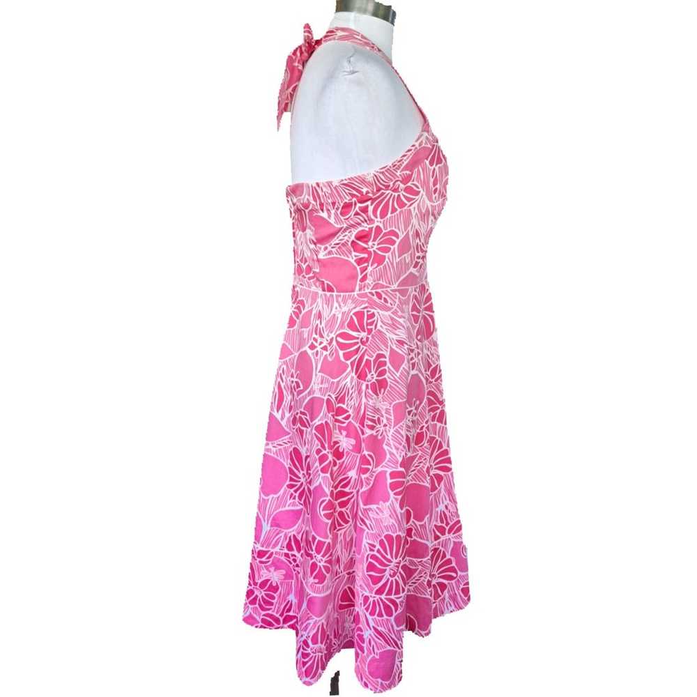 Lilly Pulitzer Mallory Retro Halter Dress 4 Shell… - image 5