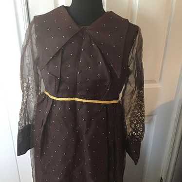 Vintage Union Made Dress Formal 40s - image 1