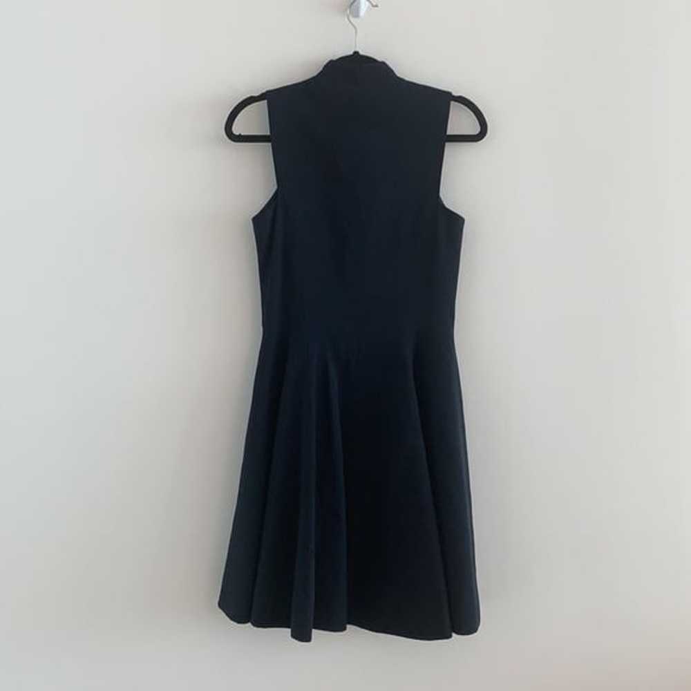 Vintage sarah phillips navy pleated suit dress wi… - image 8