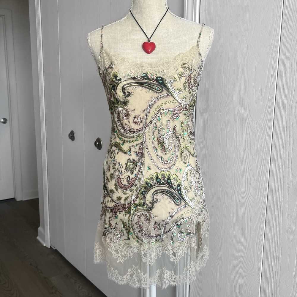 Mary Green Slip Dress - image 1