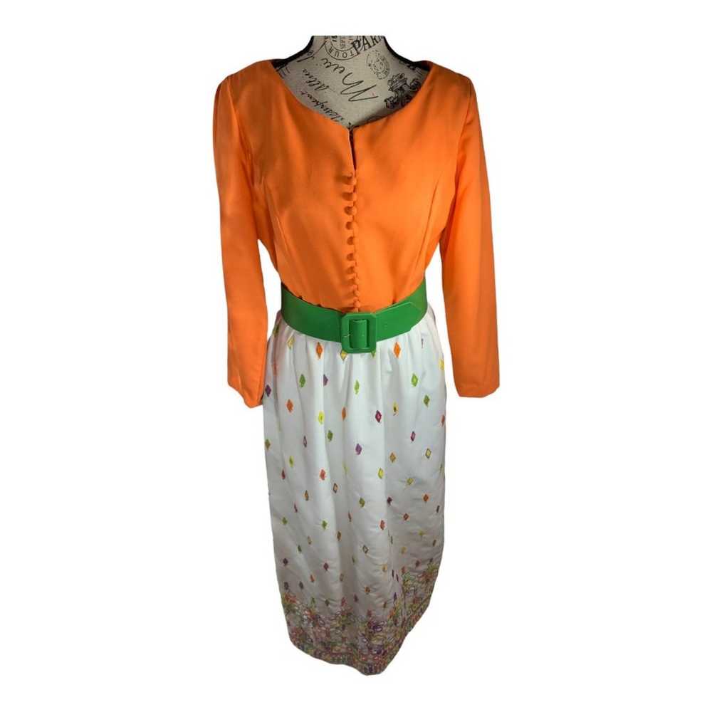 Vintage 60/70’s Jon McCauley Embroidered Dress - image 1