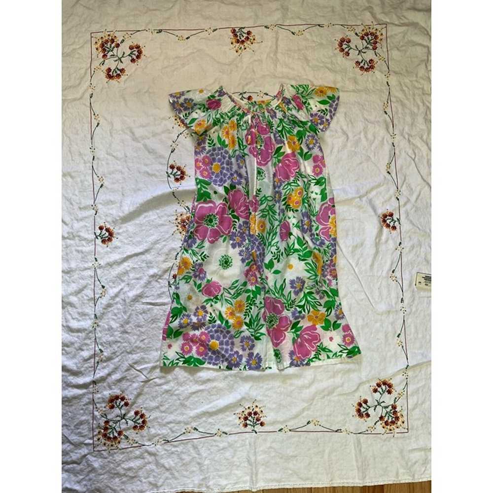 1970s Retro Floral Nightgown - image 3