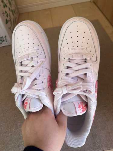 Women 7.5US Nike Air Force 1 White/Pink Bandana Pa