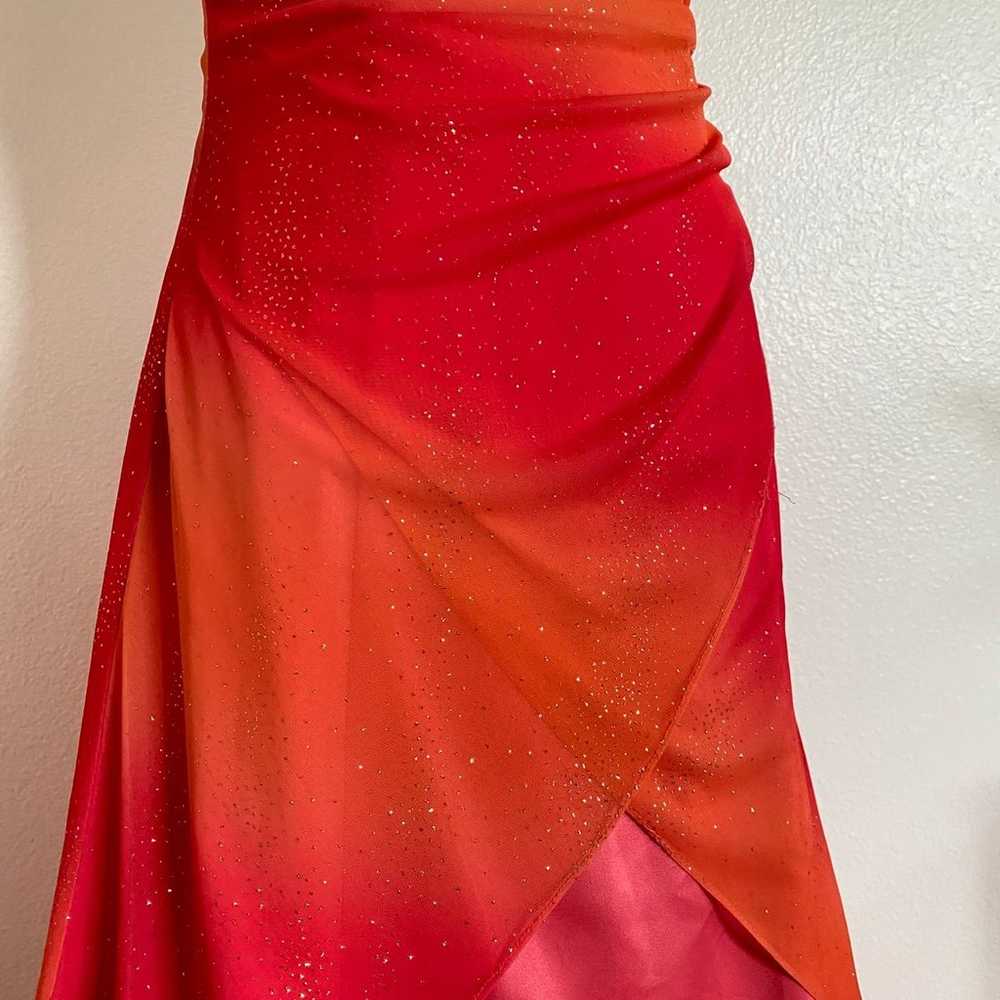 Vintage Strapless Formal Dress - image 3