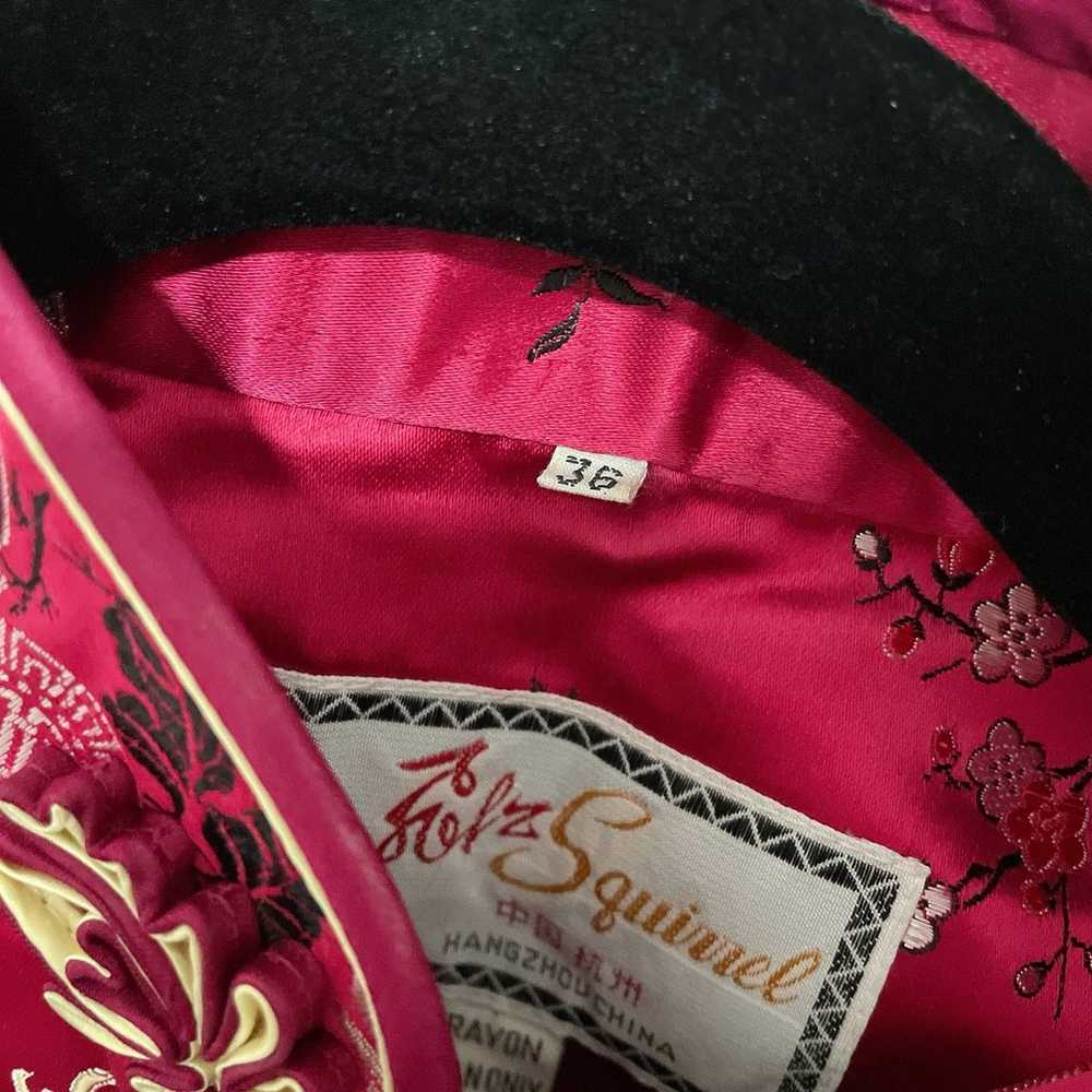 Chinese lunar new year 100% rayon embroidered buc… - image 3