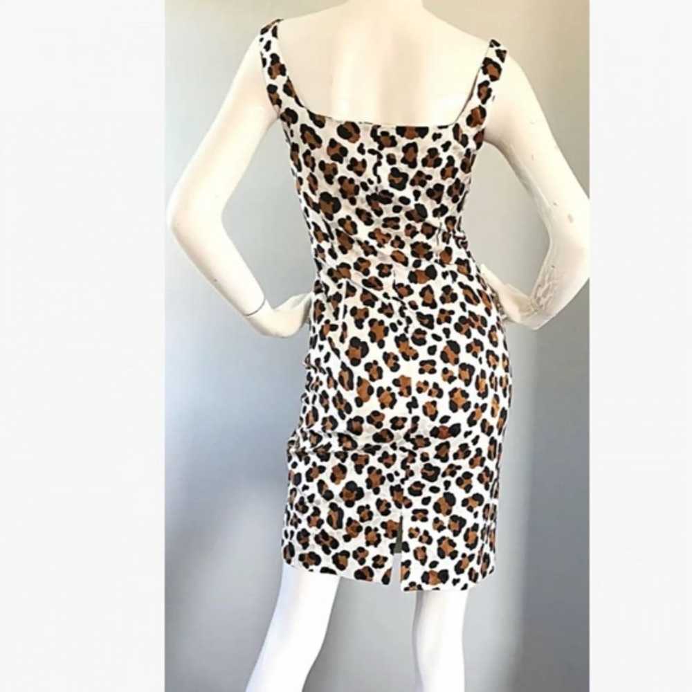 Michael Kors Collection Leopard Print Sheath Dres… - image 3