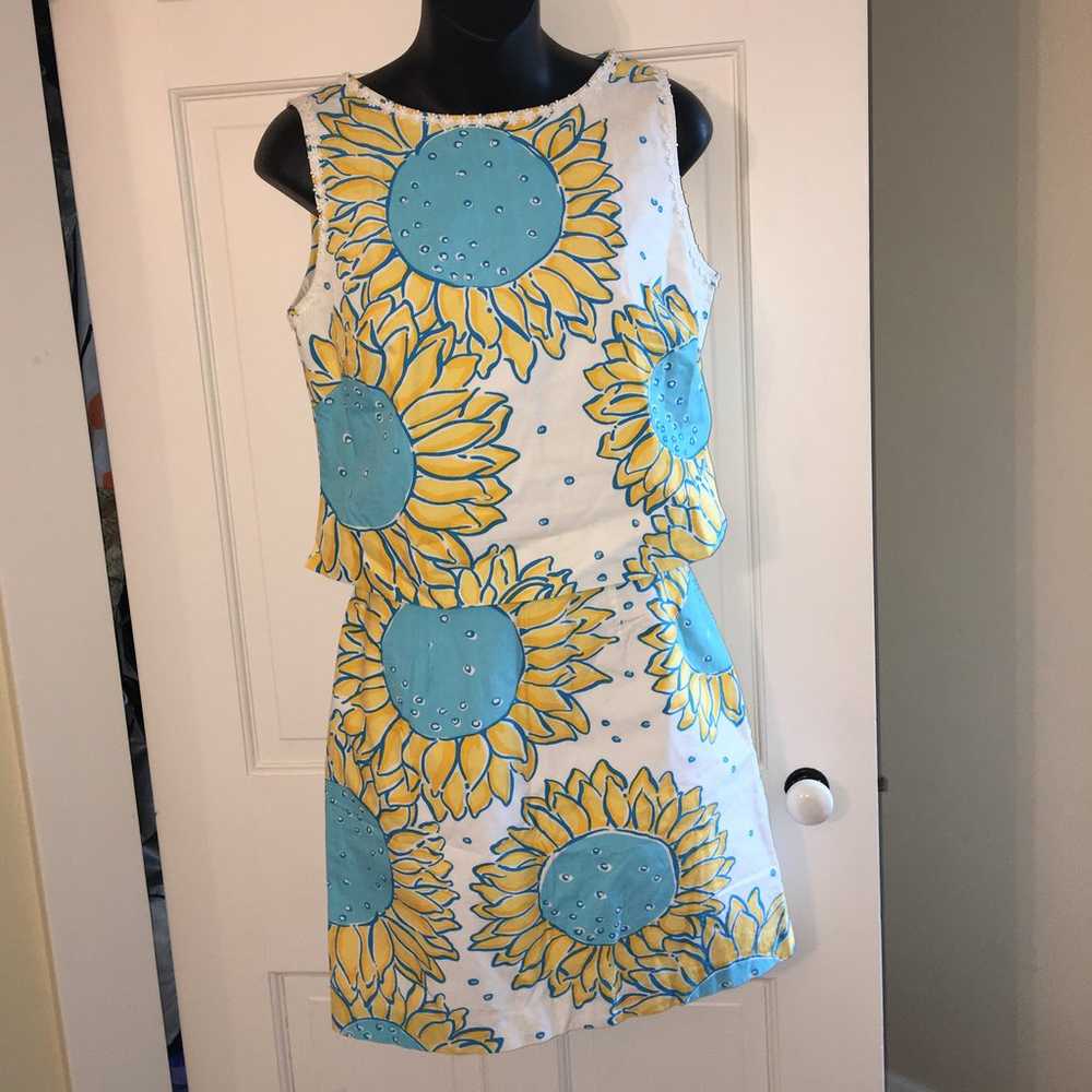 Vintage Lilly Pulitzer 2 Piece Size 6 - image 2