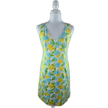 Vintage Lilly Pulitzer Blueberry Lemon Print Shift