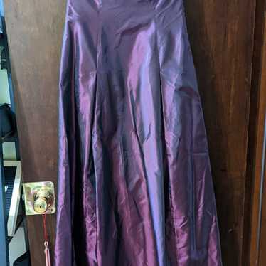 Purple Express Long Gown