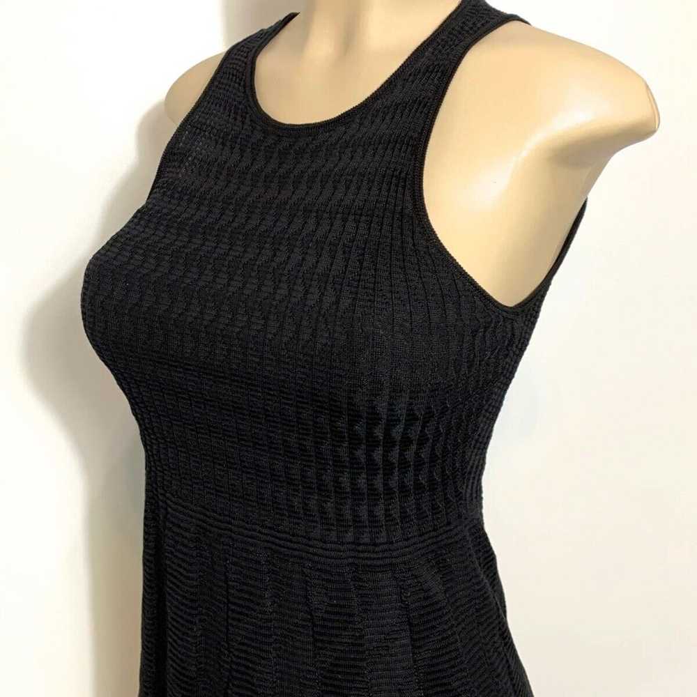 Missoni Black Knit Sleeveless Dress With Under Sl… - image 10