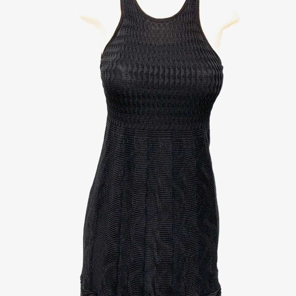 Missoni Black Knit Sleeveless Dress With Under Sl… - image 5