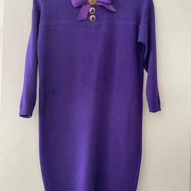 St. John by Marie Gray Knit Dress