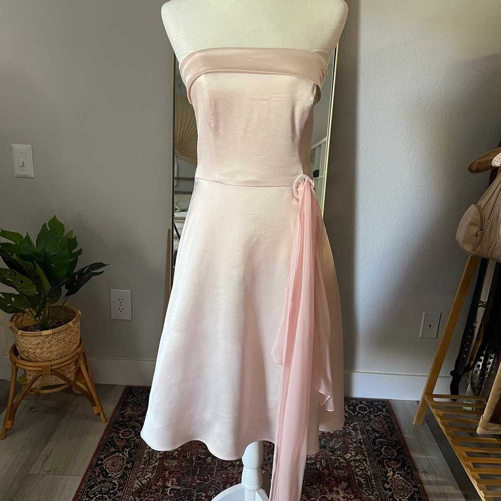 Baby Pink Vintage Formal Gown - image 2