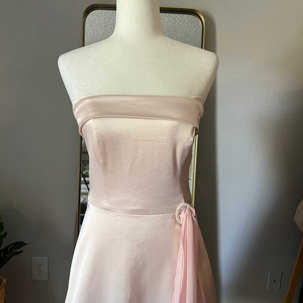 Baby Pink Vintage Formal Gown - image 3