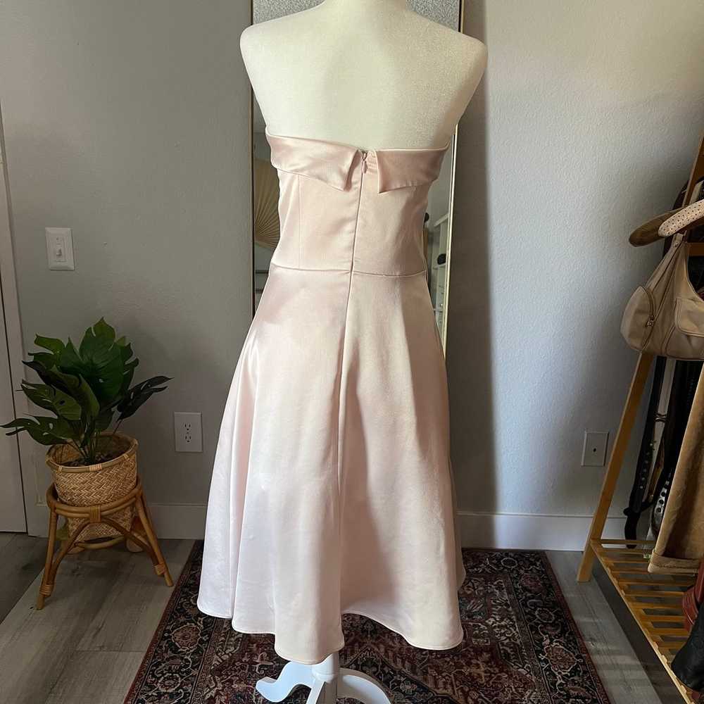 Baby Pink Vintage Formal Gown - image 5