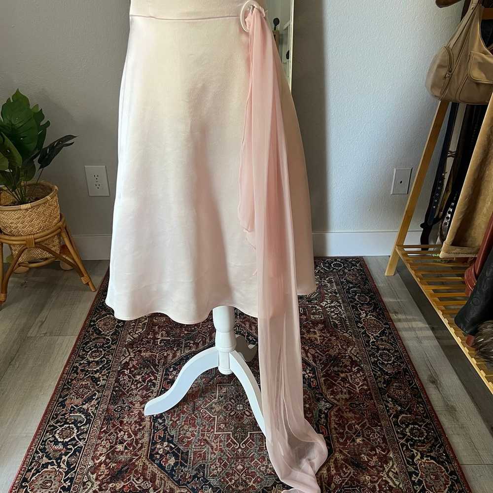 Baby Pink Vintage Formal Gown - image 7