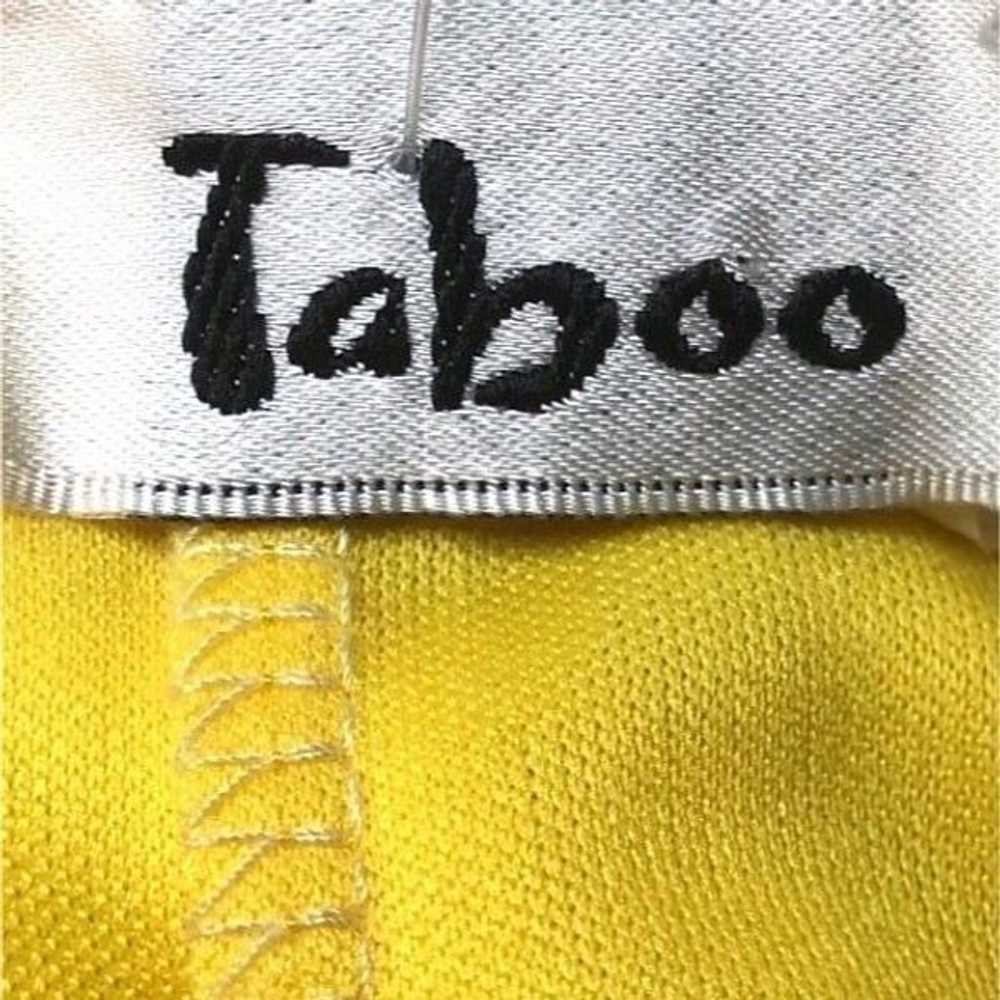 Vintage Y2K Taboo Yellow Fairycore Ruched 2000s H… - image 6