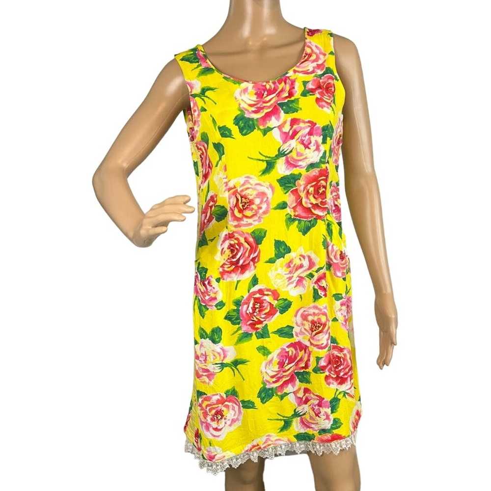 Vintage Jams World  La Rosa Dress Rare! Spun Crus… - image 1