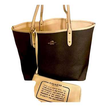 Coach City Zip Tote leather tote