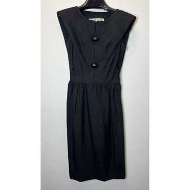 Vintage Suzy Perette 50's 60's Black Dress - image 1