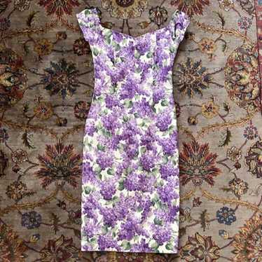 Bernie Dexter Lilac Wiggle Dress - image 1