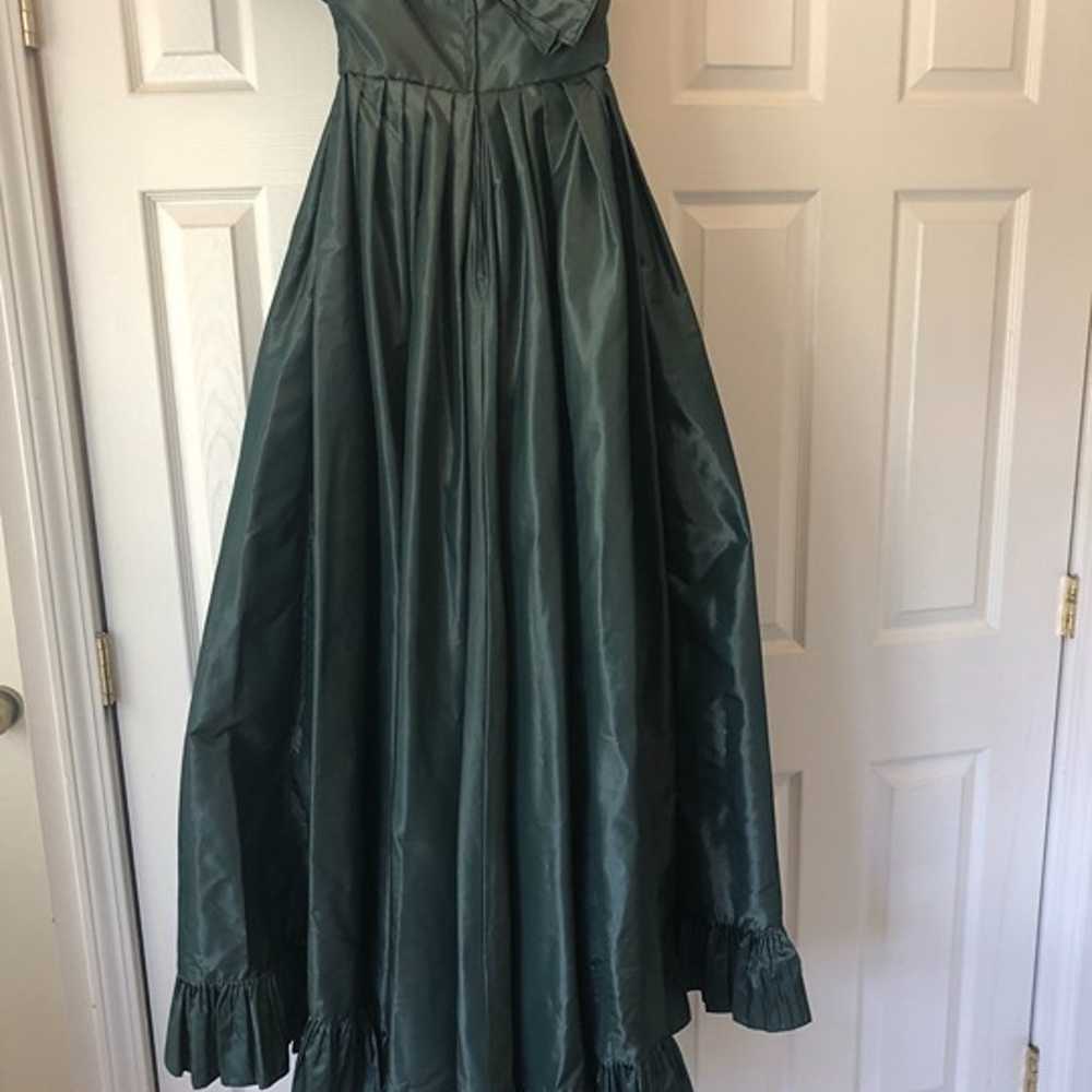 Vintage Victor Costa green dress - image 1