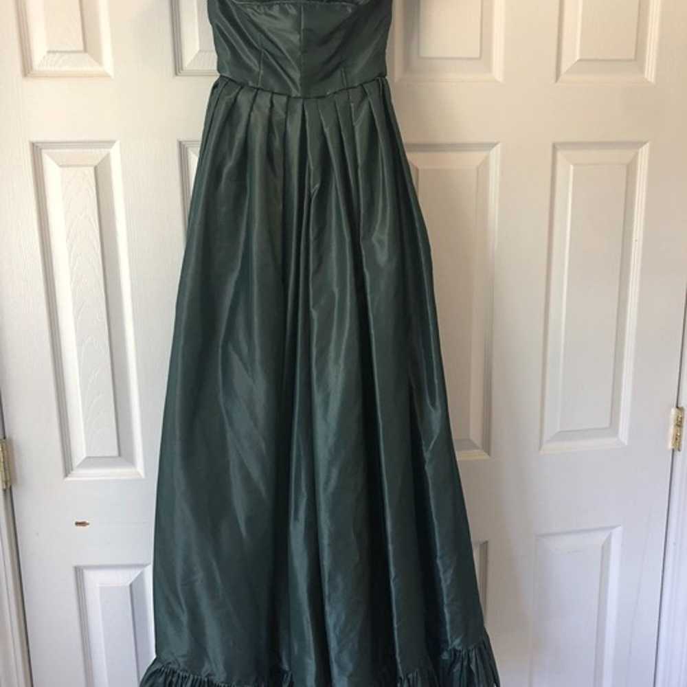 Vintage Victor Costa green dress - image 2