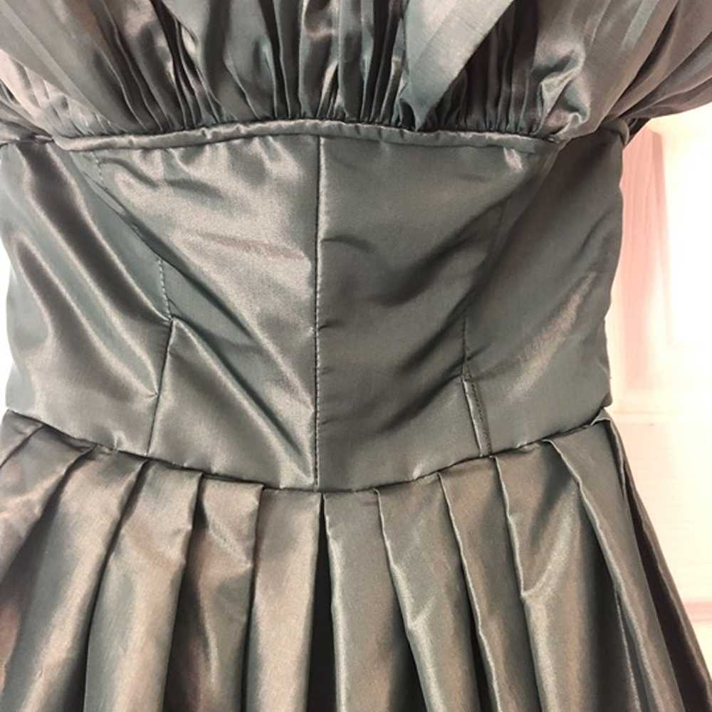 Vintage Victor Costa green dress - image 3