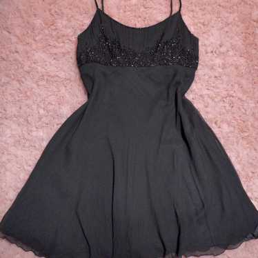 Black Vintage David York Dress