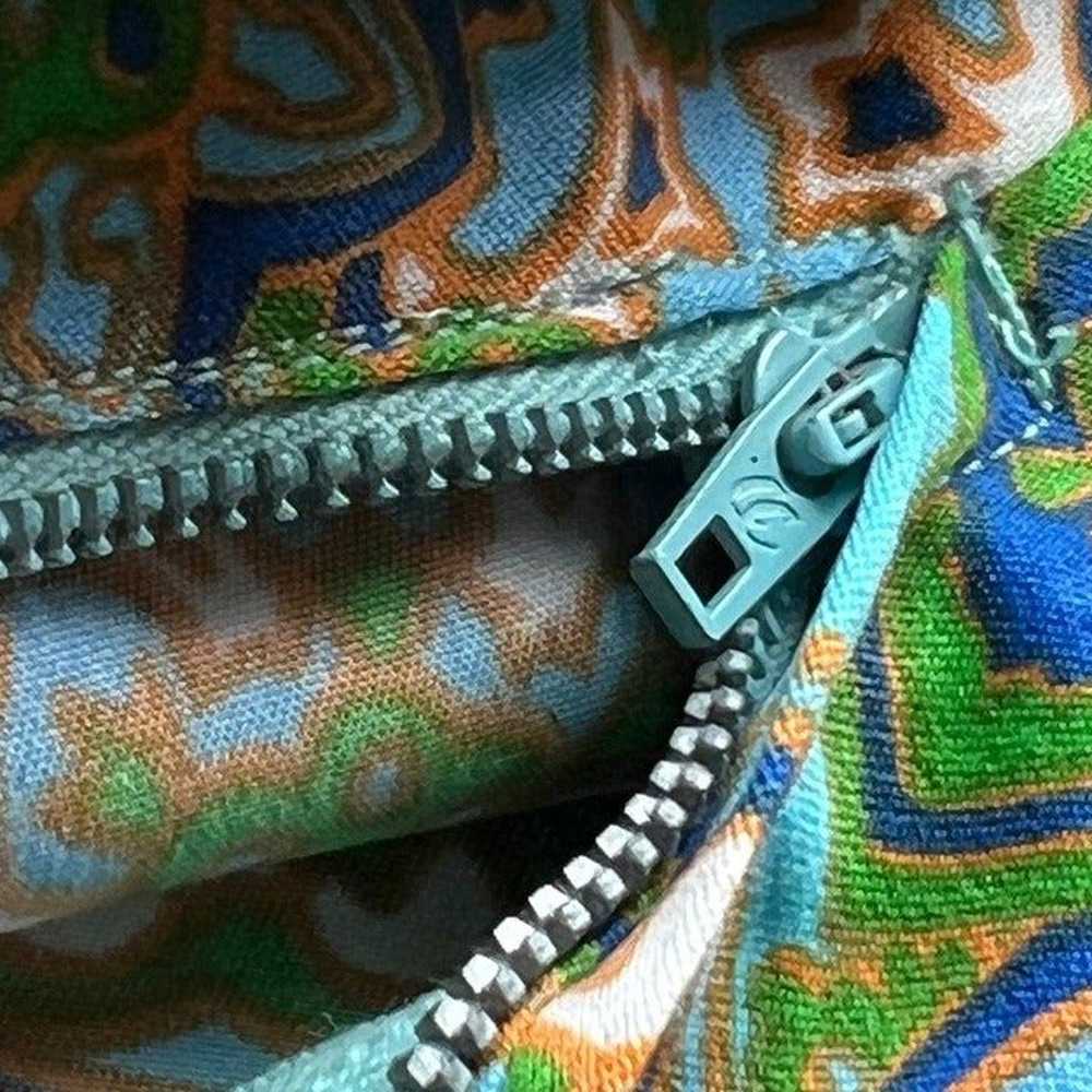 Handmade Vintage 70s Floral Medallion Jumpsuit Co… - image 4