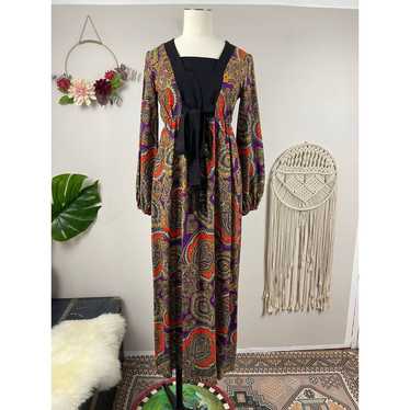 Vintage 1955-1995 Regal Paisley Dress