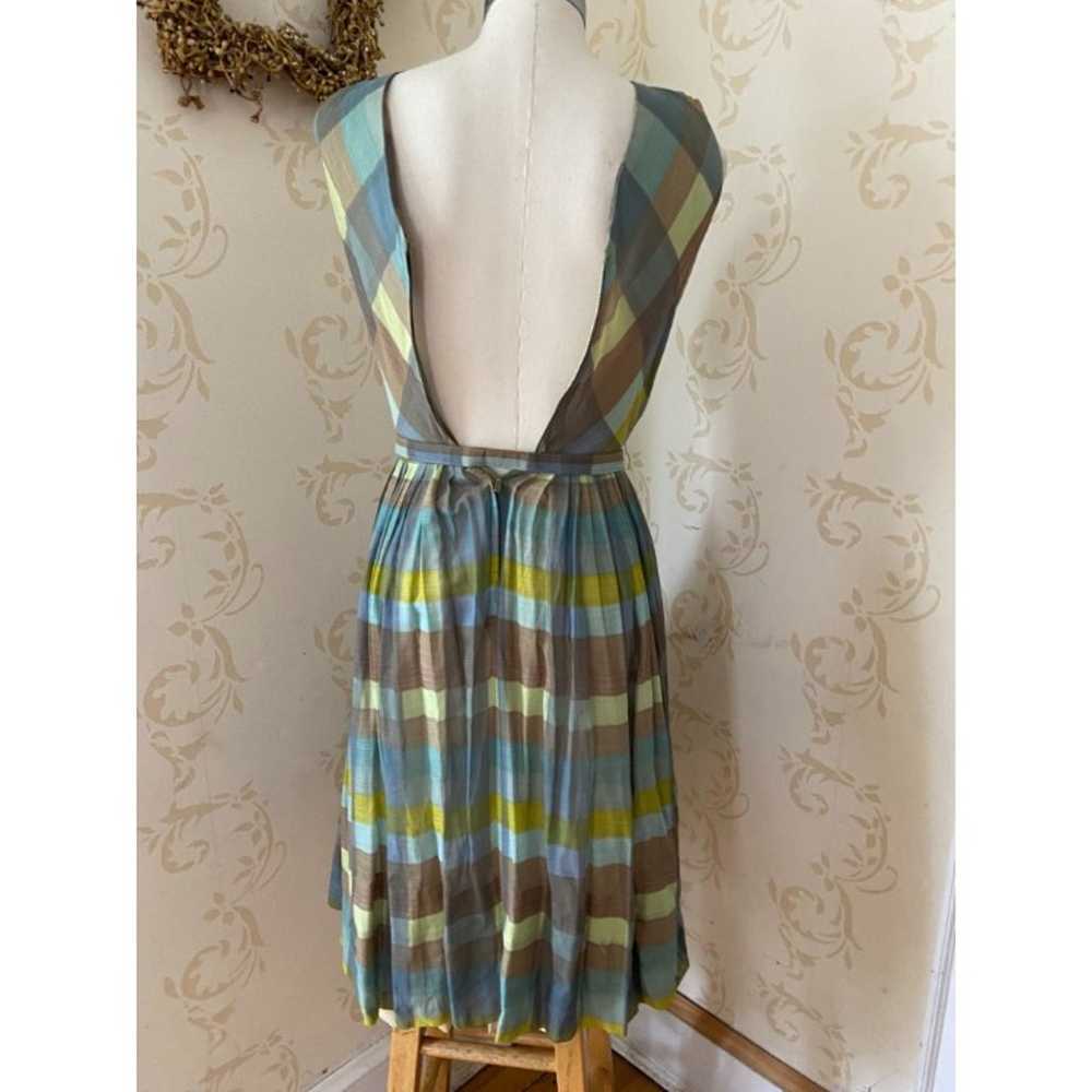 Naturally Natlynn New York Pleated Plaid Vintage … - image 3