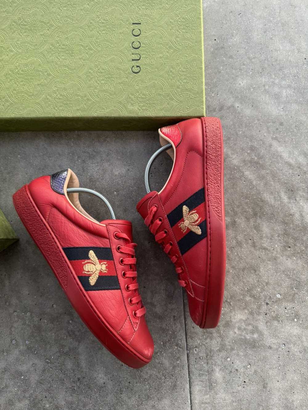 Designer × Gucci × Rare Gucci Ace bee desginer ra… - image 3