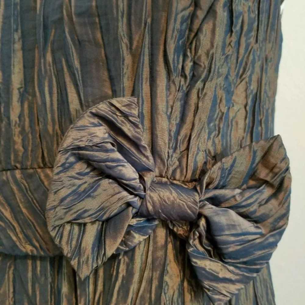 Vintage Victor Costa crinkled dress - image 3