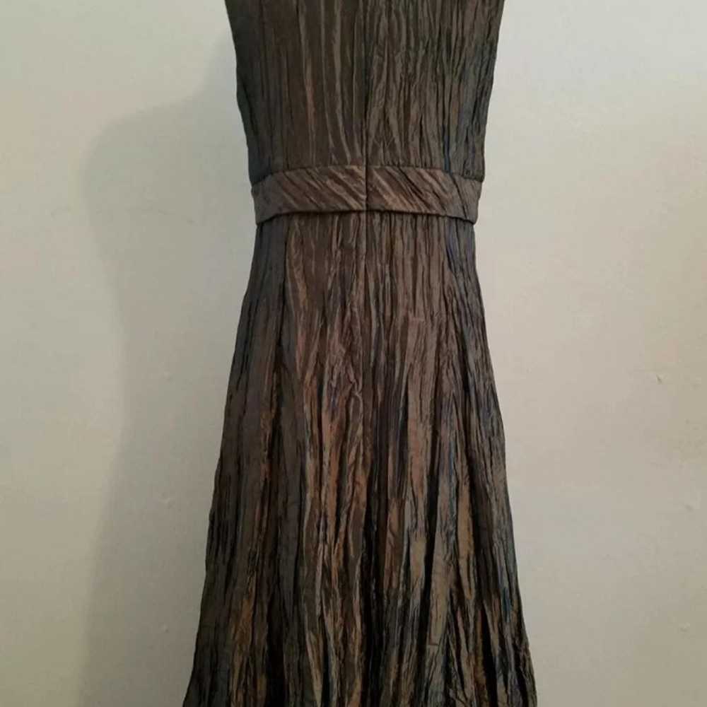 Vintage Victor Costa crinkled dress - image 5