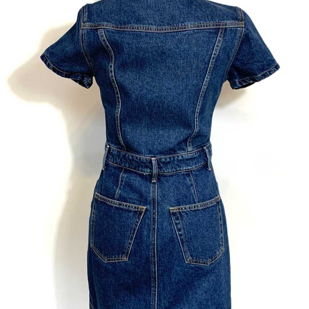 GRLFRND MAX Denim Mini Dress Size Small - image 11