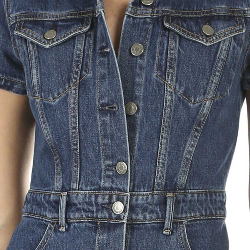 GRLFRND MAX Denim Mini Dress Size Small - image 3