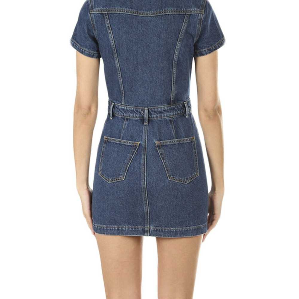 GRLFRND MAX Denim Mini Dress Size Small - image 4