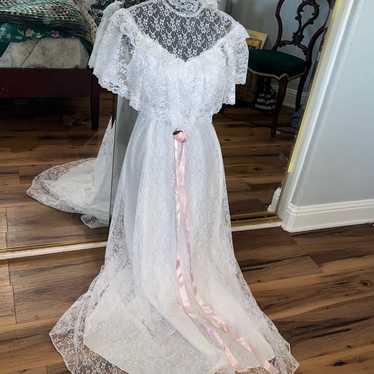 vintage wedding dress - image 1