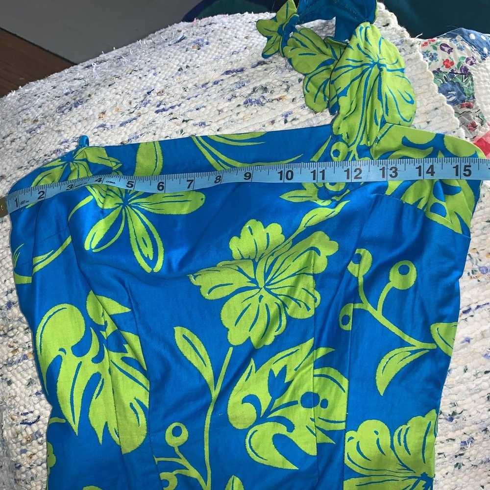 60's TANYA ORIGINALS HONOLULU HAWAIIAN DRESS XS - image 6