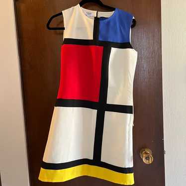 ワンピース Mondrian Tweed Mini Dress Msize Mondrian dress - Gem