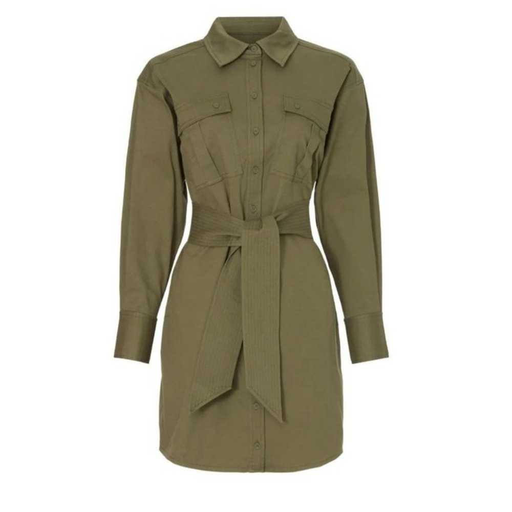 MARISSA WEBB Belted Shirt Dress Olive - image 5