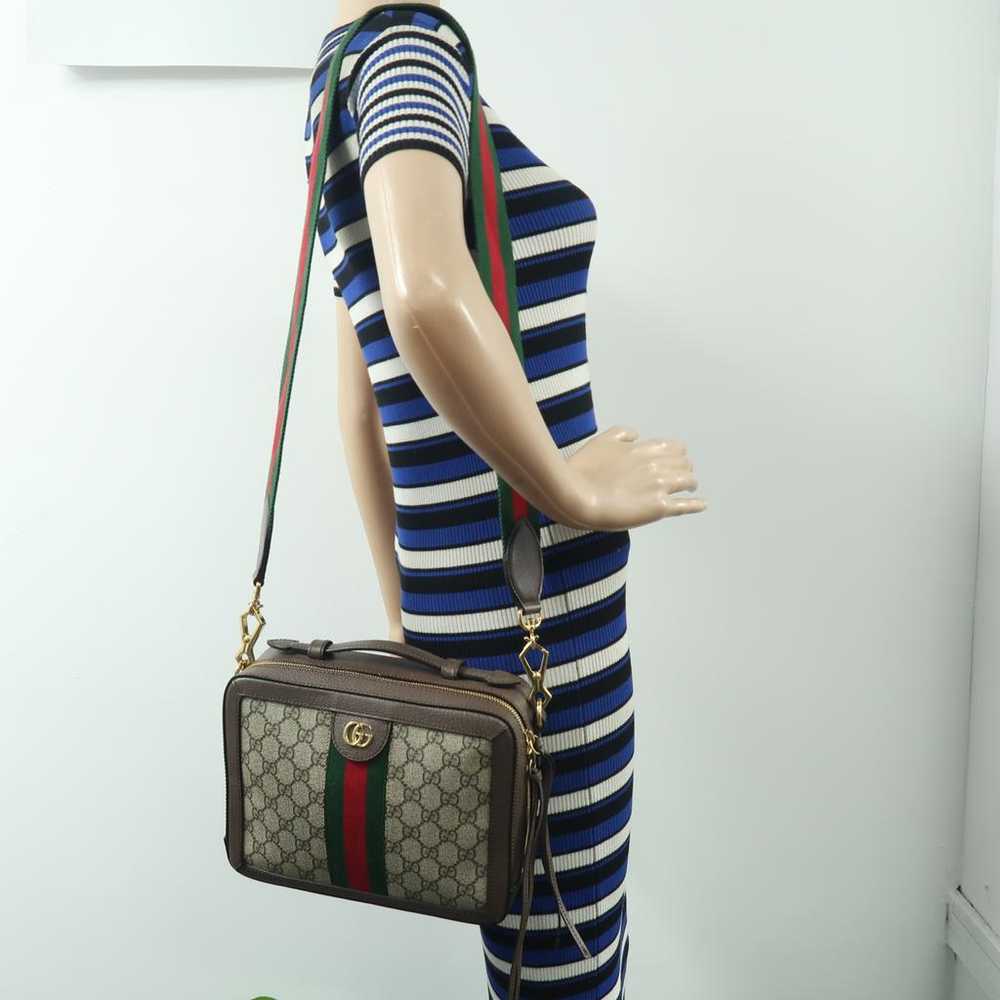 Gucci Boston cloth satchel - image 5