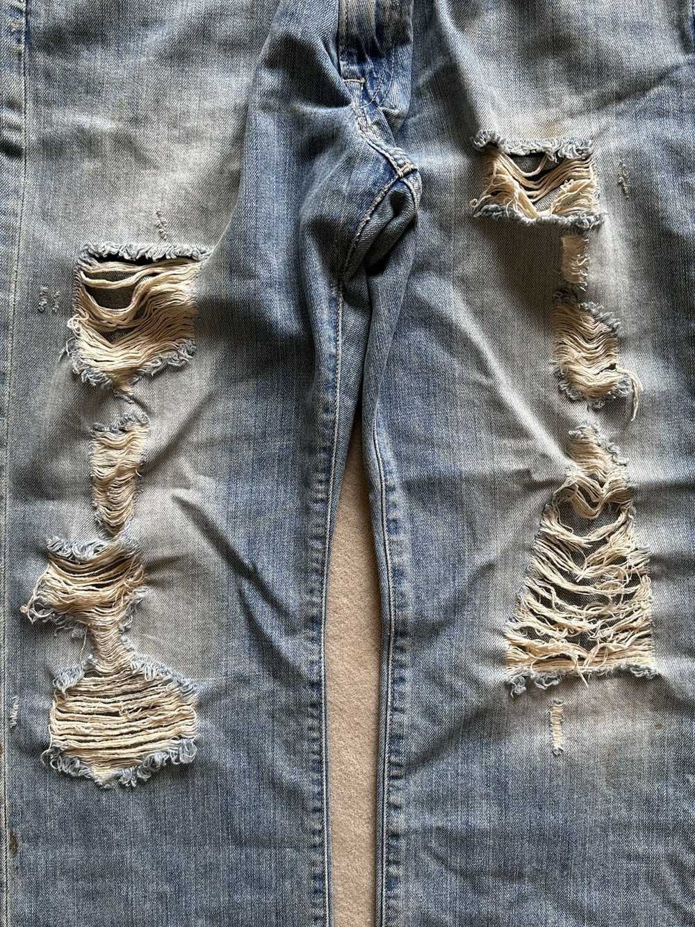 Distressed Denim × Vintage Abercrombie & Fitch Th… - image 3