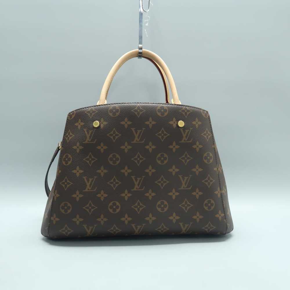 Louis Vuitton Montaigne leather satchel - image 4