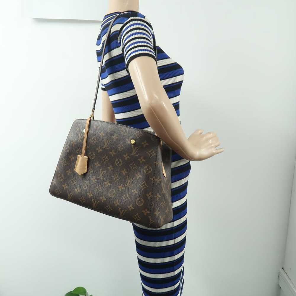 Louis Vuitton Montaigne leather satchel - image 5