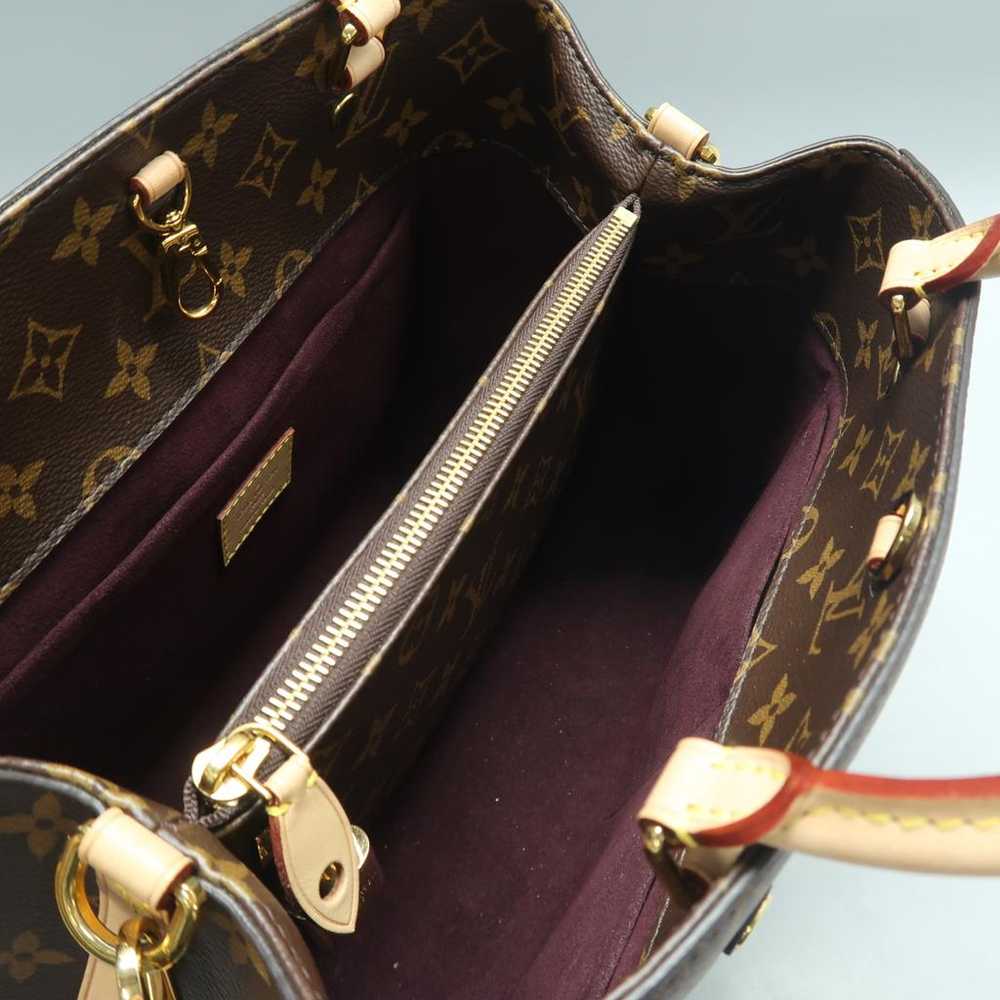 Louis Vuitton Montaigne leather satchel - image 9