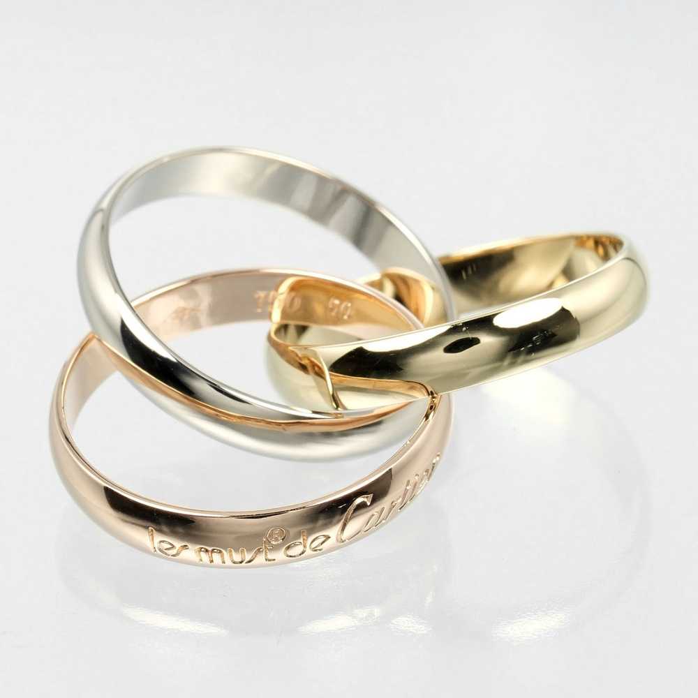 CARTIER Ring K18 Yellow Gold, K18 Pink Gold, K18 … - image 7