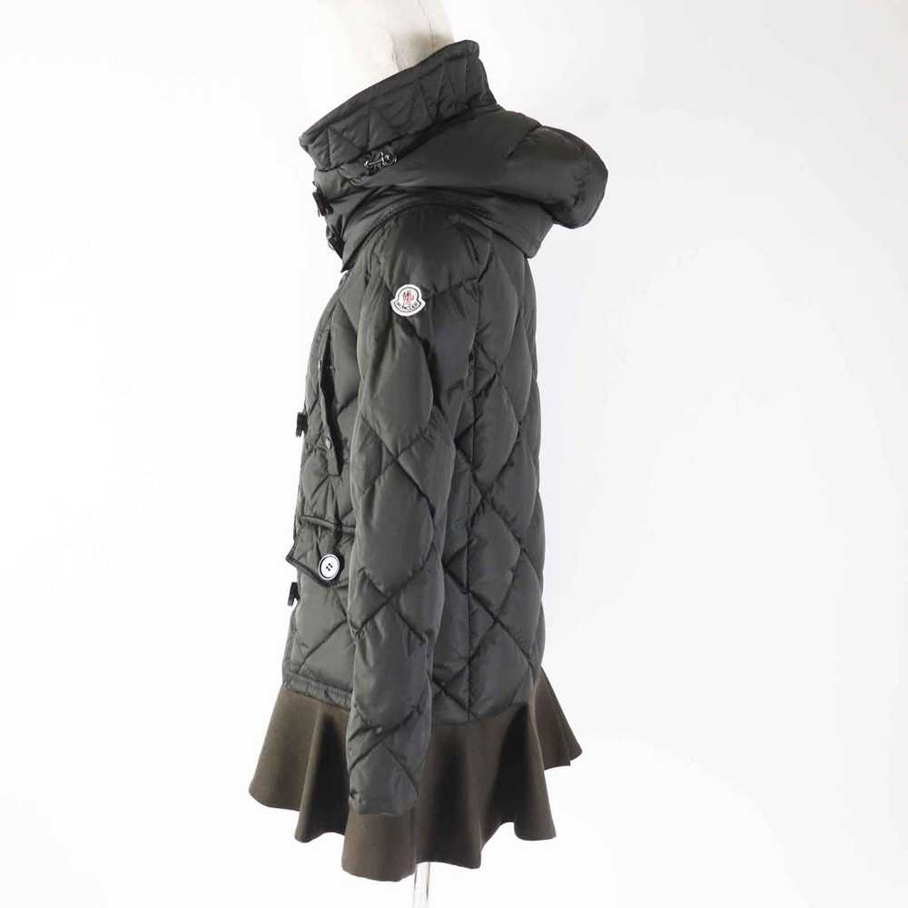 MONCLER down coat Nylon Dark khaki brown type VAU… - image 3