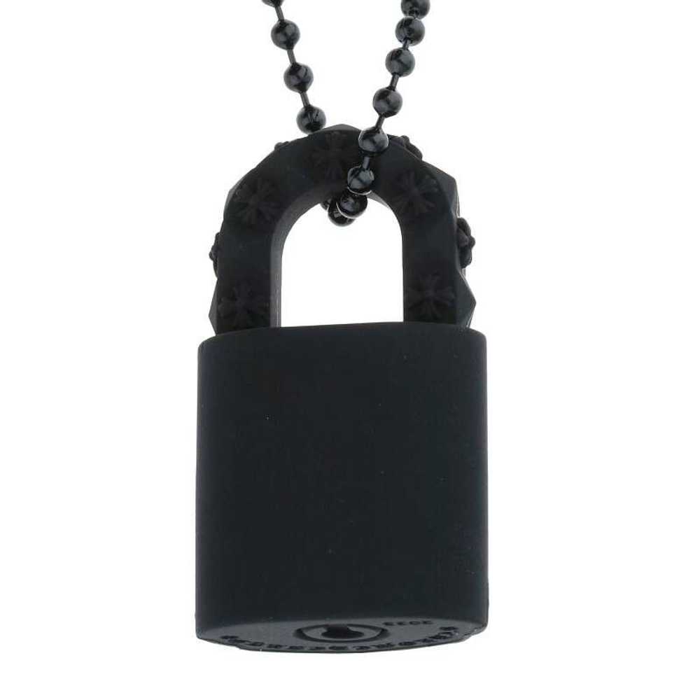 Chrome Hearts Chrome Hearts Rubber Padlock Neckla… - image 2